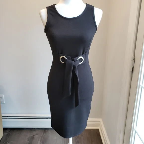 Romeo & Juliet Dress textured black dress small - Picture 2 of 6